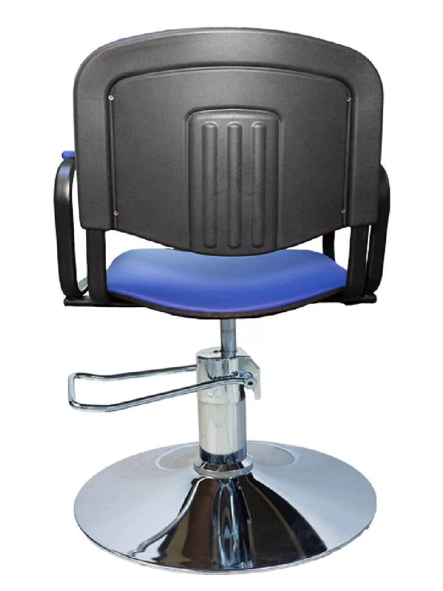 Кресло парикмахерское Kontakt диск синий — фото 1