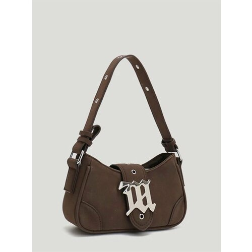 Сумка багет MISBHV, коричневый