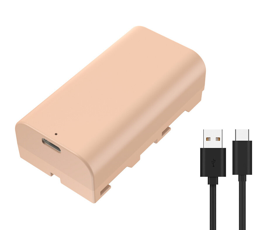 Аккумулятор Kingma NP-F550, 2600 мАч, зарядка USB-C