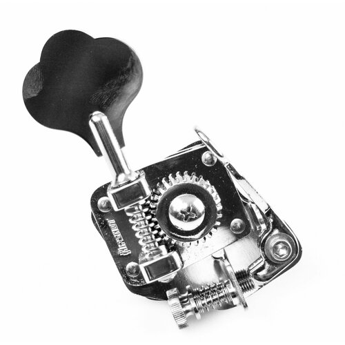 Одиночный басовый колок HIPSHOT BT10 Bass Xtender 21000N, прямой, никель