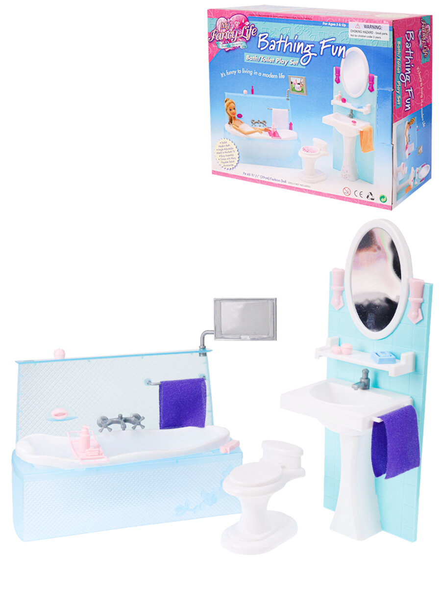 Игровой набор мебели /современная ванная/ Арт.601226