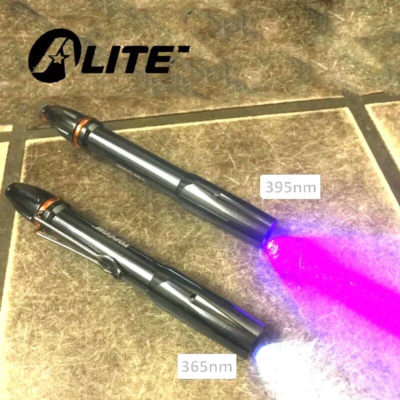 TMWT портативный ультрафиолетовый фонарик серый, 365nm UV Light