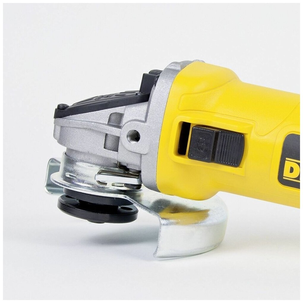 Обзор: Шлифмашина угловая DEWALT DWE4157-QS, мощность 900 Вт, черный/желтый