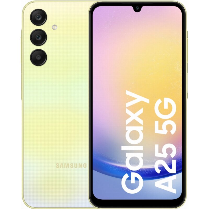 Смартфон Samsung Galaxy A25 5G, 8/256 ГБ, Dual nano SIM, Yellow