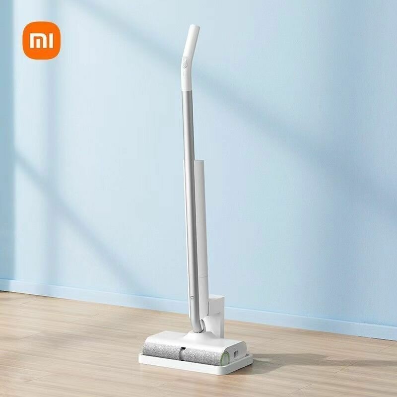 Беспроводная напольная стиральная машина Xiaomi Mijia с двумя роликовыми щетками, встроенной тягой, встроенной мойкой и элюированием