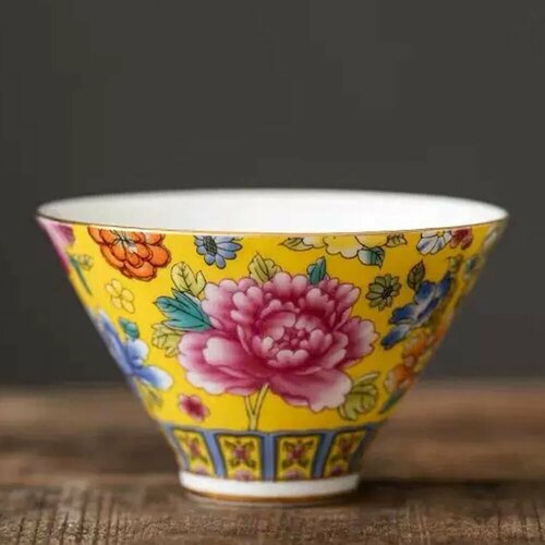 Пиала Хижина 50 мл 2 штуки для традиционного китайского чаепития. Пиала фарфоровая для китайской чайной церемонии