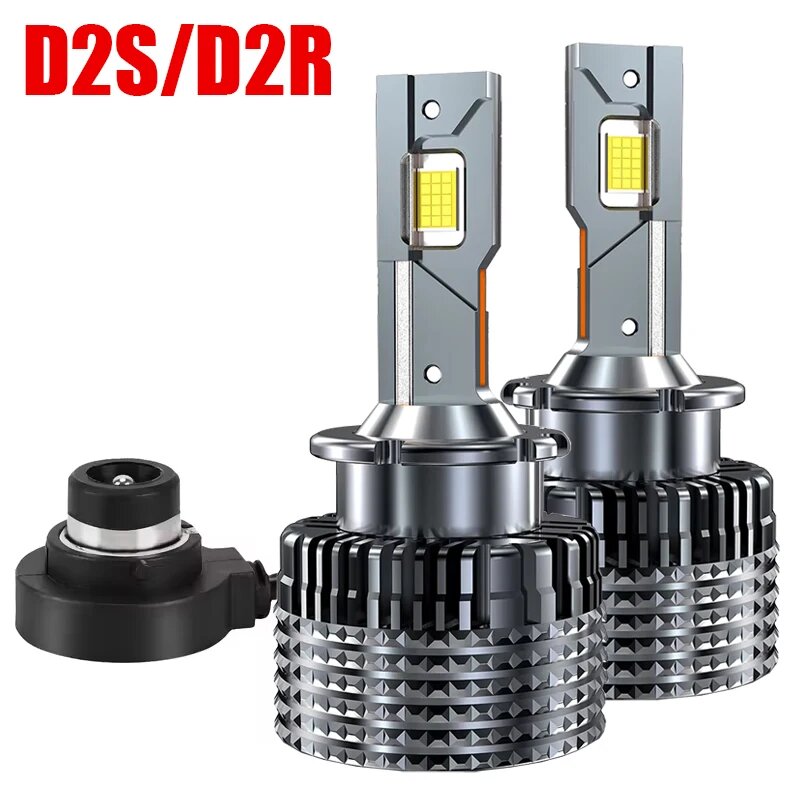 D2S D4S D2R Светодиодные фары HID D1S D3S Plug&Play Светодиодные фары D4R Лампа D1R D4R Ксеноновые автомобильные фары Canbus 6500K Turbo Lamp 1200000 LM, 2PCS, D2S or D2R