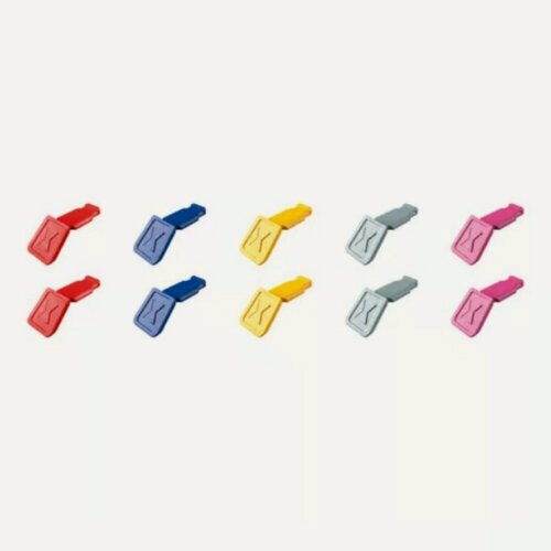 Изображение товара Клипсы ColorCode цветной микс 1 (10 шт.) - для персональной маркировки