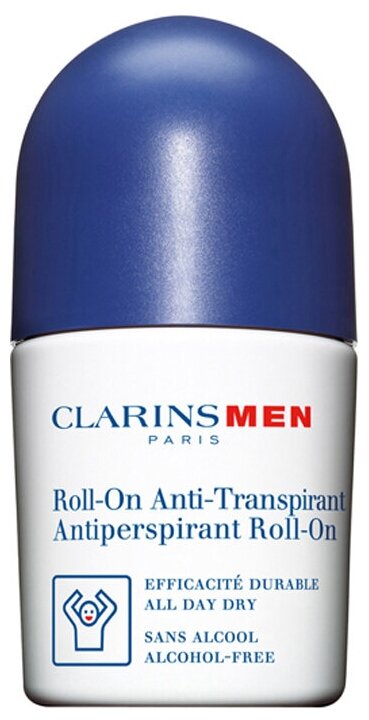 Clarins Дезодорант-антиперспирант ролик Anti-Transpirant Roll, 50 мл (мужской) — фото 1
