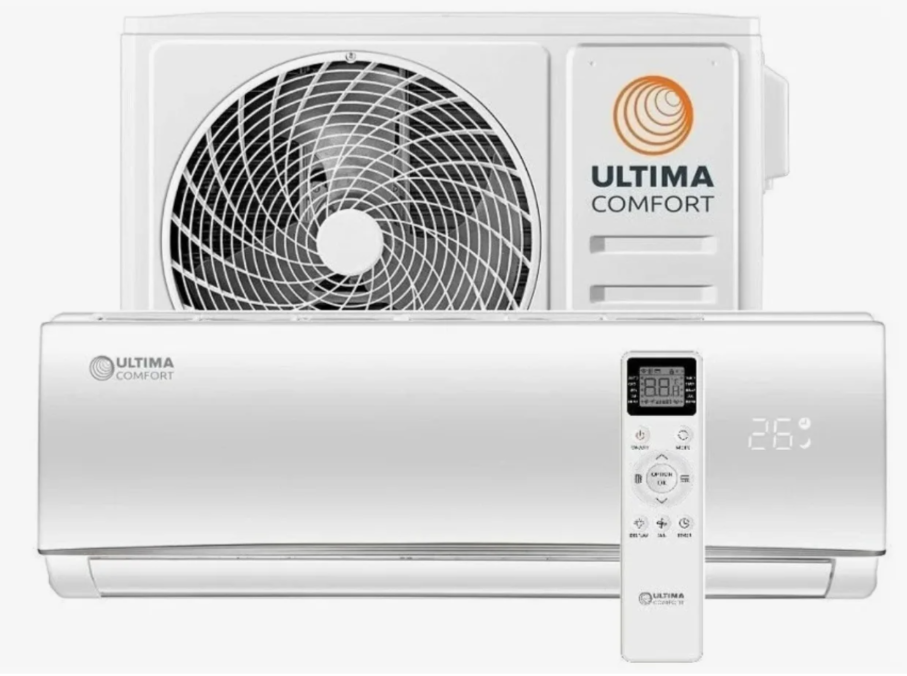 Сплит система кондиционер Ultima Comfort ECLIPSE ECS-07PN, комплект, белый