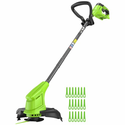 Greenworks G24LT251, 24 V, 25 см, с 1хАКБ 2Ач и ЗУ, 2113307SA