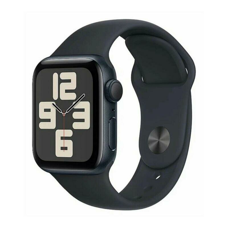 Умные часы Apple Watch Series SE 2024 40mm Aluminium Case, Midnight Sport Band S/M