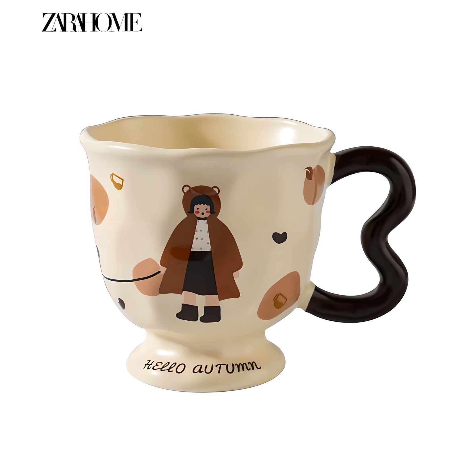 Кружка ZARA HOME beizi, керамика, 400мл, цвет b красивый цвет G256