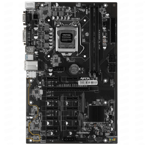Материнская плата Afox AFB250-BTC12EX форм-фактор ATX сокет LGA1151 2890₽