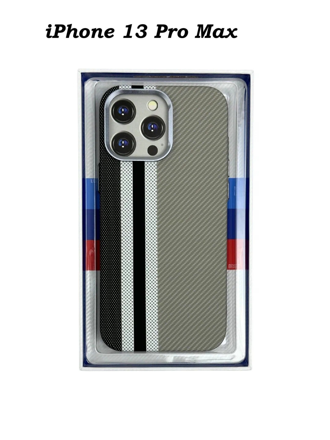 Чехол, для iPhone 13 Pro MAX, карбоновый, Classic, Free Air, M