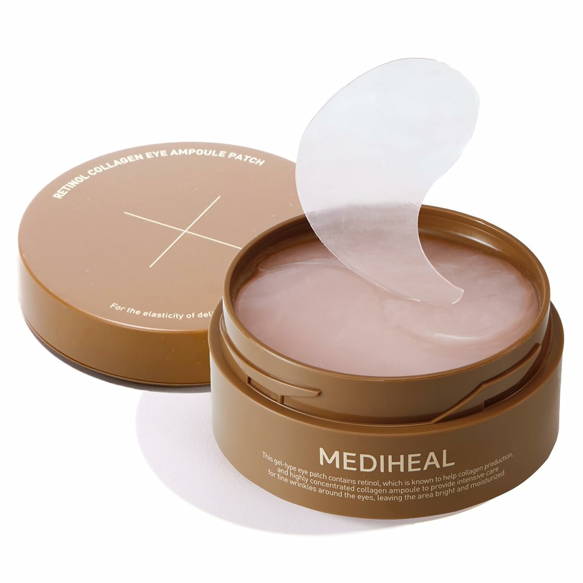 Патчи для глаз Mediheal Retinol 5X, с ретинолом, коллагеном и глютатионом — фото 1