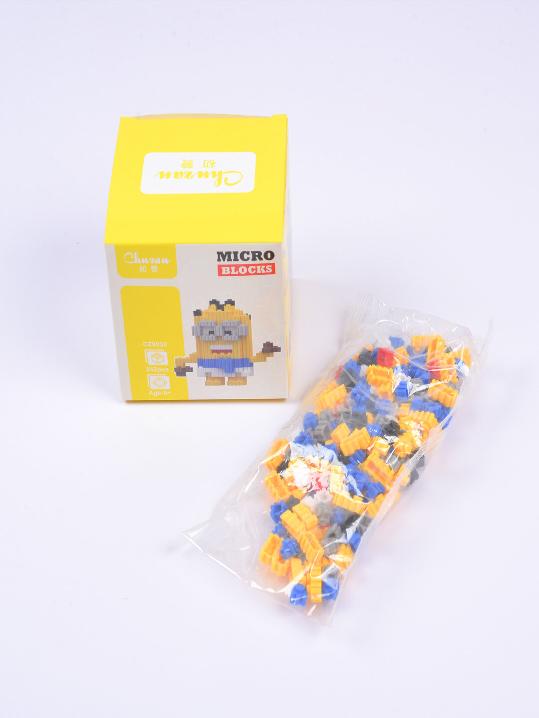 Конструктор 3D, игрушка для детей и взрослых, блочный конструктор, MINION — фото 1