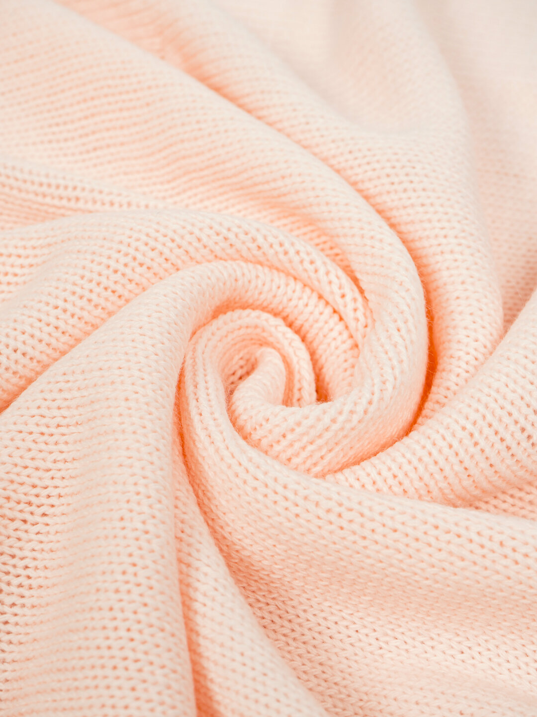 Плед вязаный детский для новорожденных, универсальный, 90х90 — фото 1