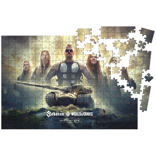 Пазл World of Tanks Sabaton Band Limited Edition sabaton виниловая пластинка sabaton metalizer re armed