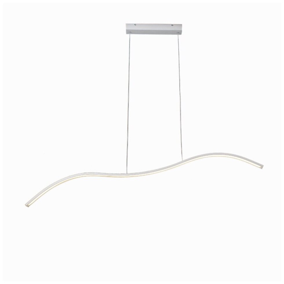 фото Люстра Лючера luchera потолочная, подвесная светодиодная, волна, TLOL1-120-01, 4000К (дневной свет), светильник, 21Вт, лофт/ модерн/ хайтек, Кухня/спальни/детская/гостиная/офис
