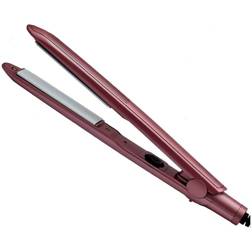 Плойка стайлер для выпрямления волос / локонов , выпрямитель 5 режимов 120 - 200 градусов / Geemy GM-1952 / Цвет: Розовый электрощипцы утюжок выпрямитель для укладки волос geemy gm 2895 с экраном температуры