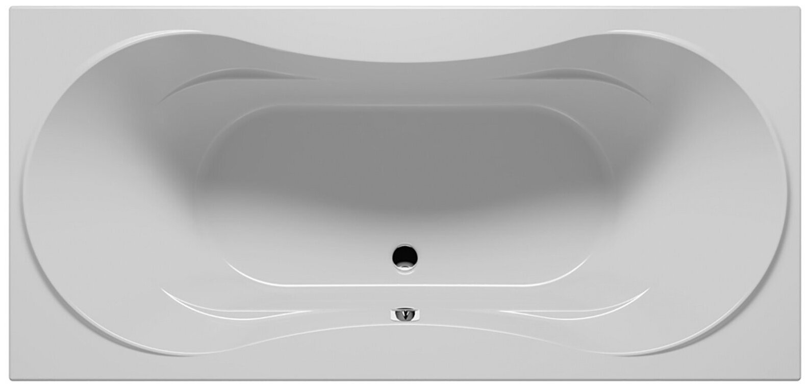 Ванна акриловая Riho Supreme 190x90