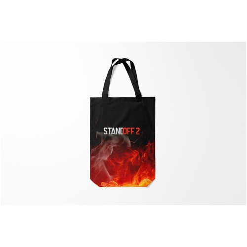 фото Сумка-шоппер / 31х42 см / геймерам / standoff 2 burnettie