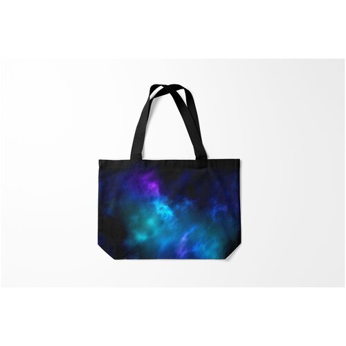 фото Сумка-шоппер / 46х35 см / популярные иллюстрации / астрономия космос burnettie