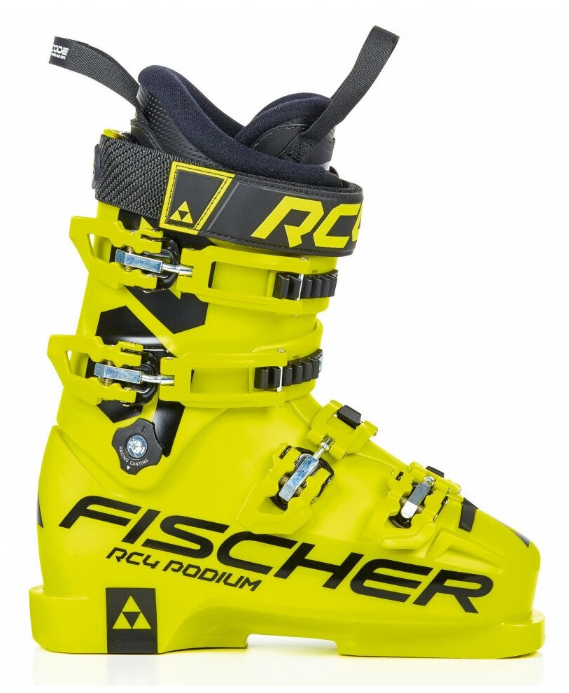 Горнолыжные ботинки детские FISCHER RC4 PODIUM 90 YELLOW/YELLOW (см:22,5)