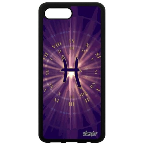 фото Противоударный чехол на телефон // honor 10 // "гороскоп рыбы" созвездие дизайн, utaupia, фиолетовый