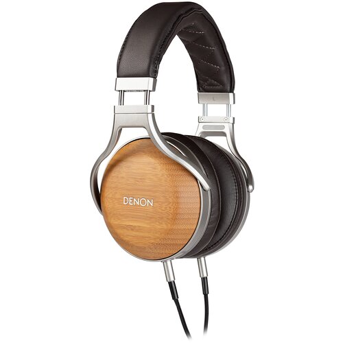 охватывающие наушники denon ah d9200 wood Проводные наушники Denon AH-D9200, коричневый