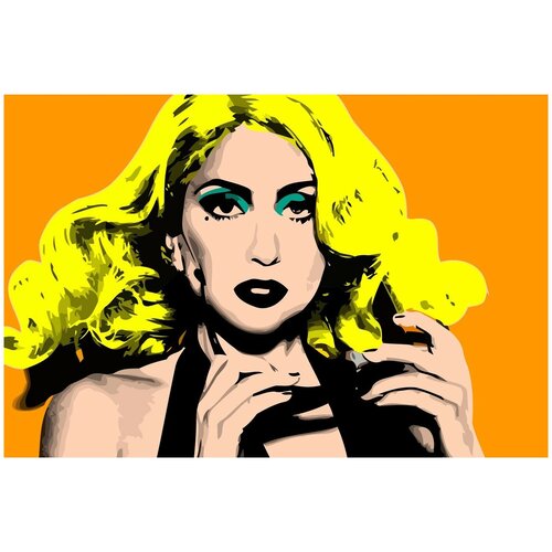 Картина по номерам на холсте Lady Gaga - 308 картина по номерам на холсте lady gaga 298 30x40
