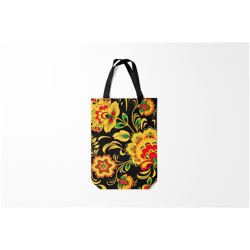 фото Сумка-шоппер / 31х42 см / туристические / россия хохлома burnettie