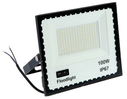 Прожектор светодиодный Luazon Lighting 100 Вт, 7700 Лм, 6500К, IP66, 220V