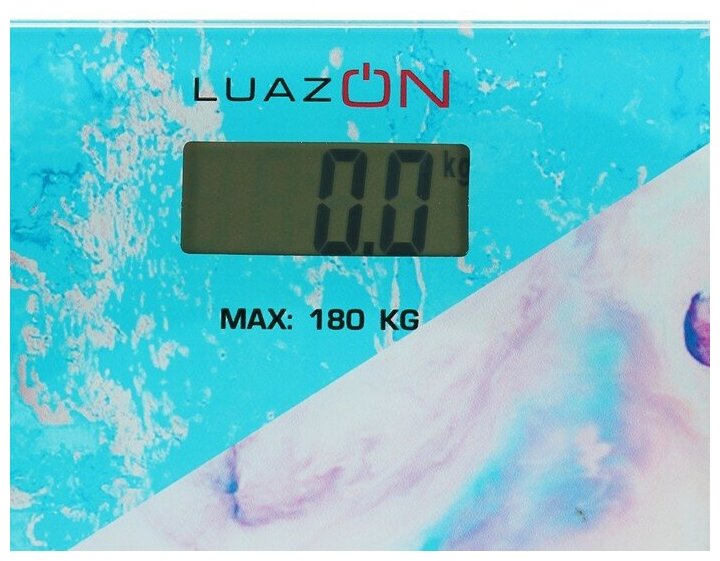 Luazon Home Весы напольные Luazon LVE-020, электронные, до 180 кг, 2хAAА (не в комплекте) - фотография № 3