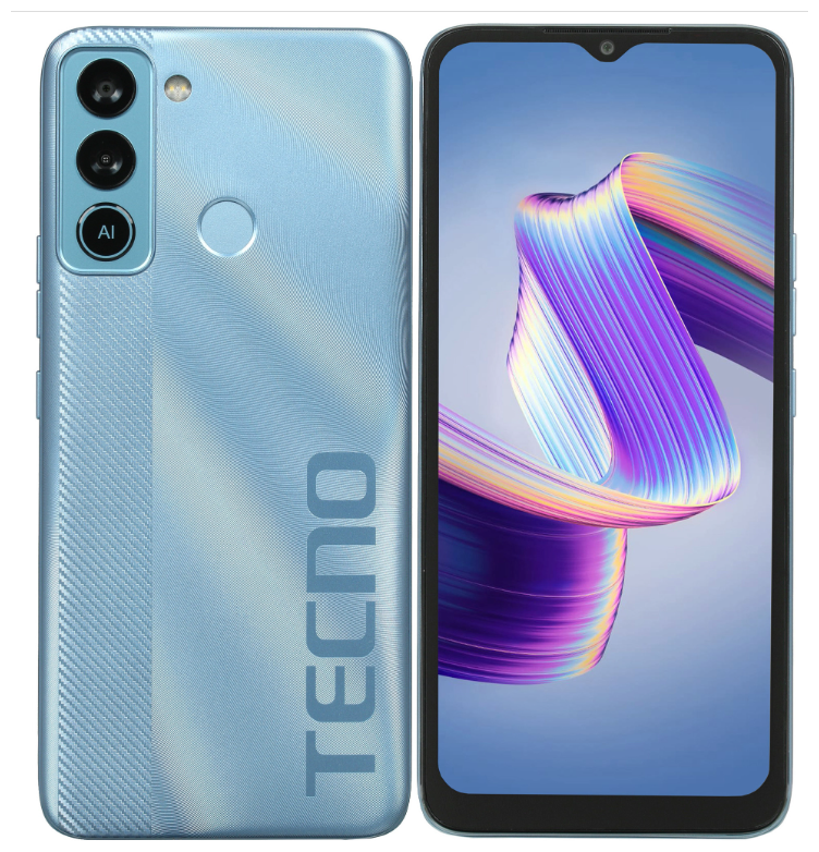 Смартфон TECNO Pop5 LTE (BD4a) 2/32GB Ice Вlue/голубой