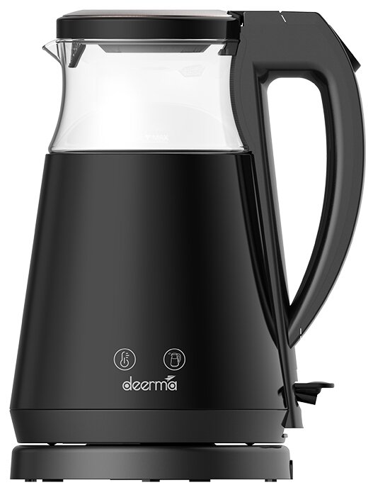 Электрический чайник deerma Electric Kettle DEM-SH90W Black - фотография № 2