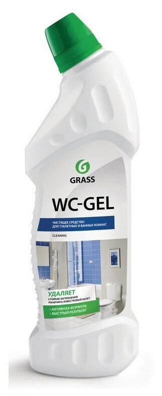 Средство для сантехники "WC-gel" кислотное уп/750мл - фотография № 2