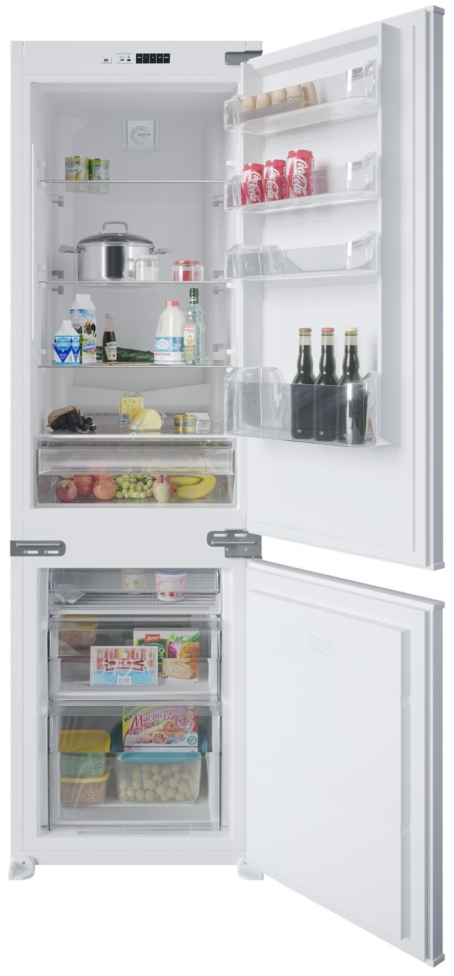 Холодильник Krona BRISTEN FNF белый (ка-00002158) - фото №13