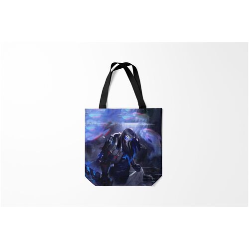 фото Сумка-шоппер / 40х40 см / геймерам / league of legends pyke burnettie