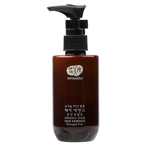 Whamisa Эссенция для поврежденных волос с ферментами семян растений, 100 мл