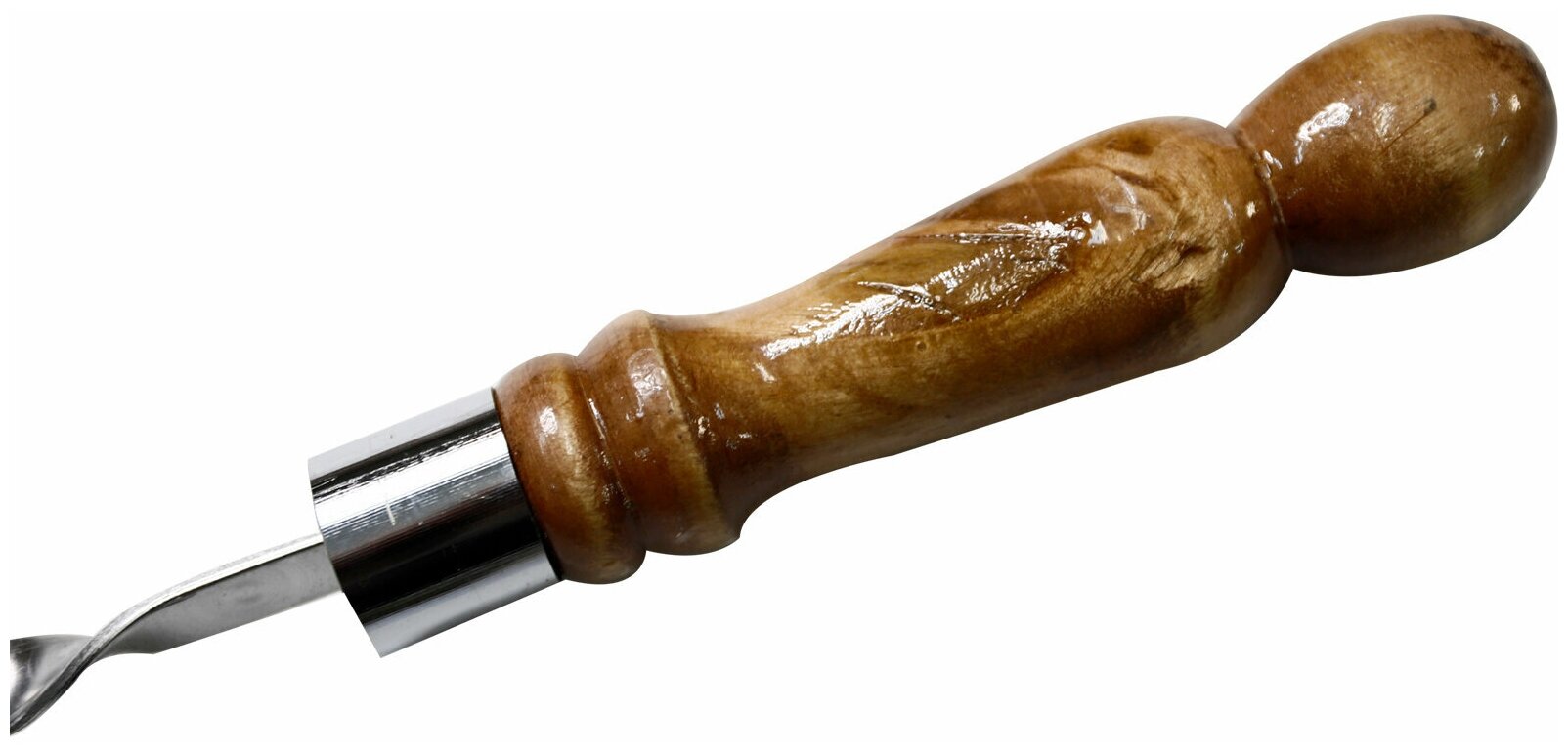 Набор шампуров с деревянной ручкой 50 см (10 шампуров) - фотография № 2