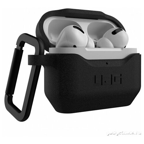 фото Чехол uag silicone case v2 для airpods pro черный (black)