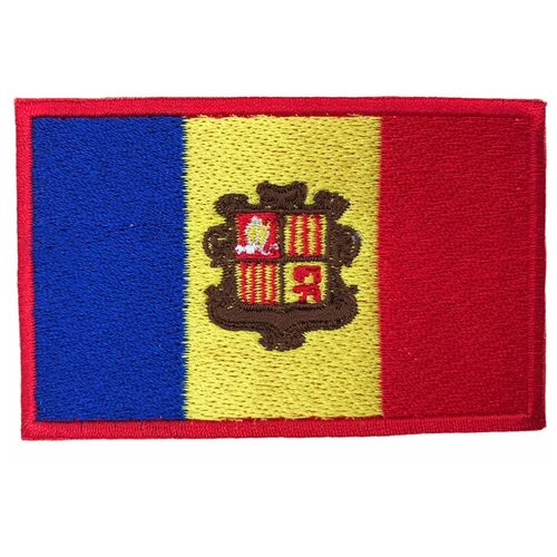 Нашивка флаг Андорра shevronoff