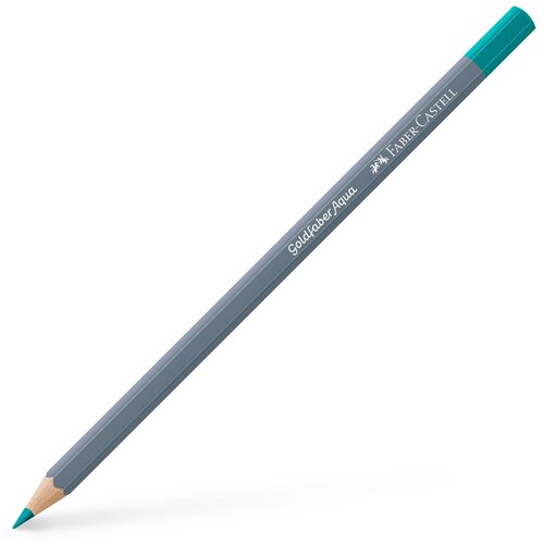 Faber-Castell Акварельный карандаш Goldfaber Aqua 12 шт., 156 кобальтовая зелень