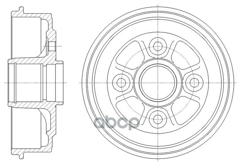 Барабан Тормозной G-Brake Gd-06799 GBRAKE арт. GD-06799