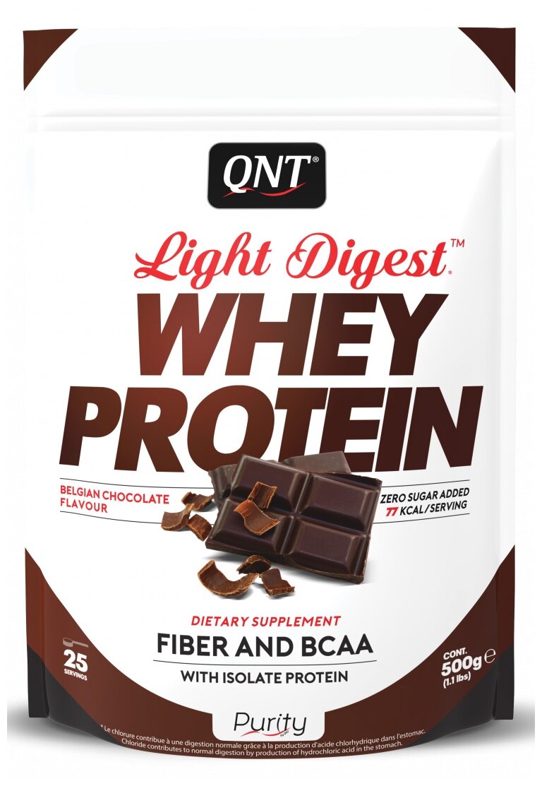  QNT Light Digest Whey Protein, 500 .,  
