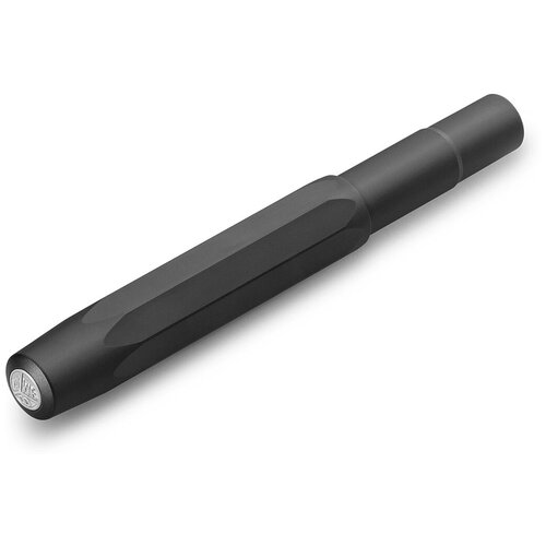 Ручка перьевая KAWECO AL Sport Black алюминиевый корпус в подарочном футляре F 0.7мм