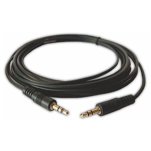 Кабель аудио 3.5мм 5Bites AC35J-020M штекер-штекер 3.5 мм - 2 метра, чёрный кабель аудио 3 5мм 5bites ac35j 050m штекер штекер 3 5 мм 5 метров чёрный