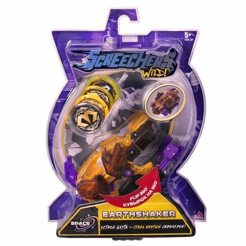 Screechers Wild Машинка-трансформер Итшейкер S4 39129